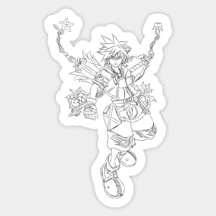 Sora Final Form B Lines Sticker